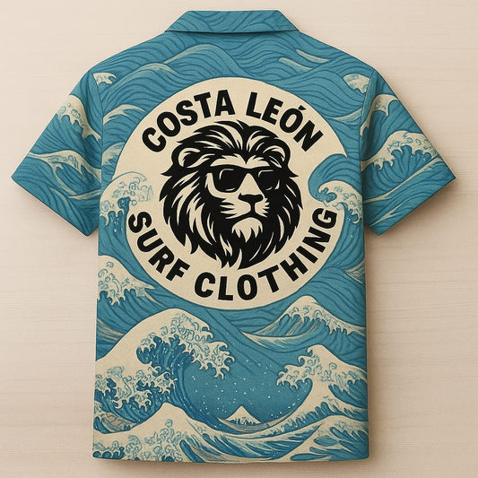 Camisa "Olas de Mar"