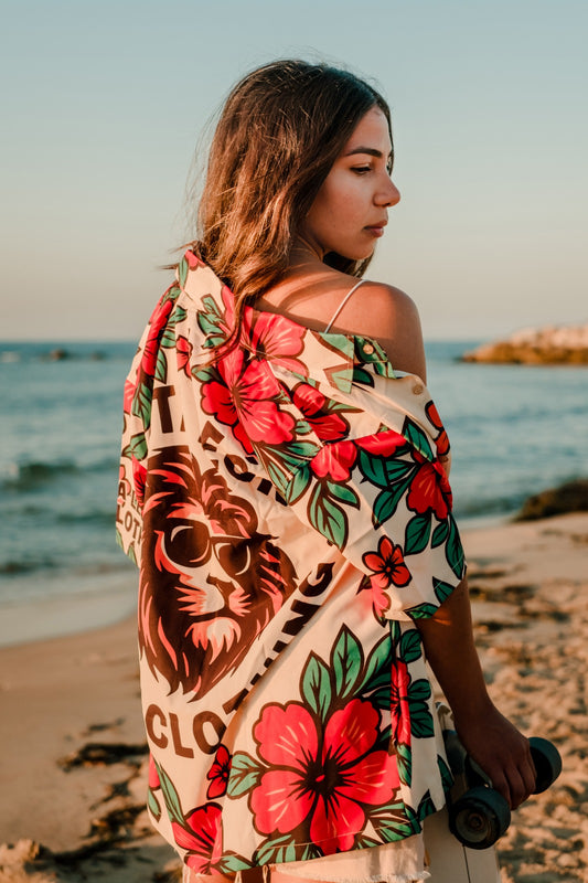 Camisa "flor de vida"